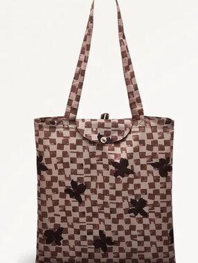 Radley London Check Responsibly Foldaway Tote Bag